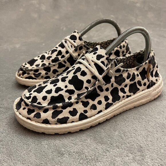 Hey Dude Womens Wendy Milky Way White 8 Shoes - Picture 1 of 7